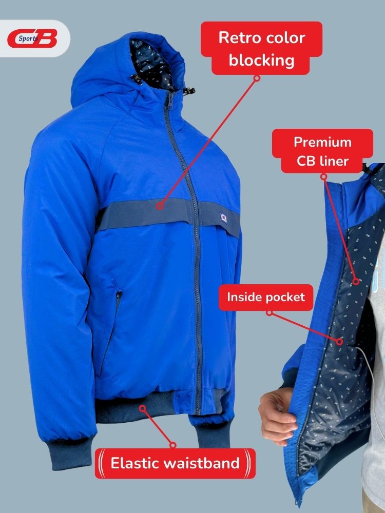 cbsports primaloft coat | men | royal