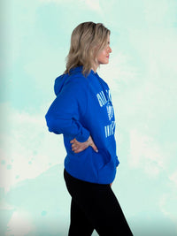 campus hoodie | royal blue