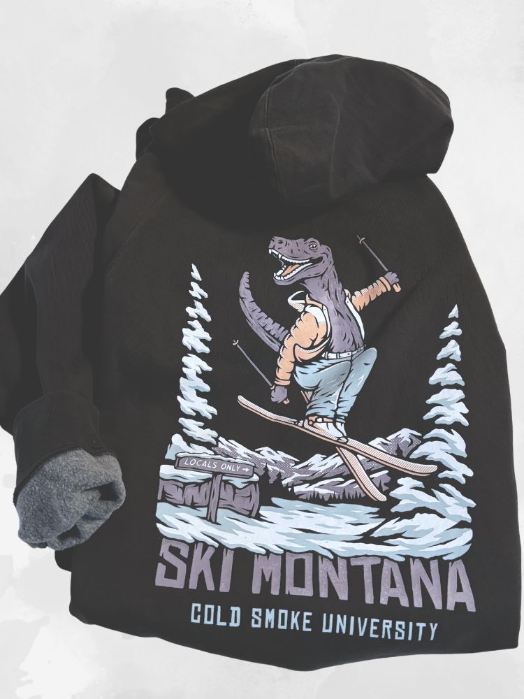 ski rex  faded black – Cold Smoke U