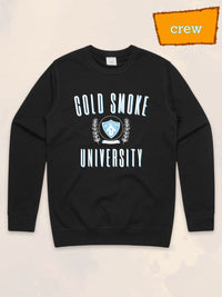 campus crewneck | black