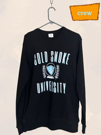 campus crewneck | black