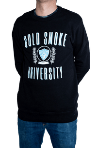 campus crewneck | black